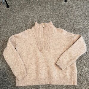 Sezane Beige Sweater
